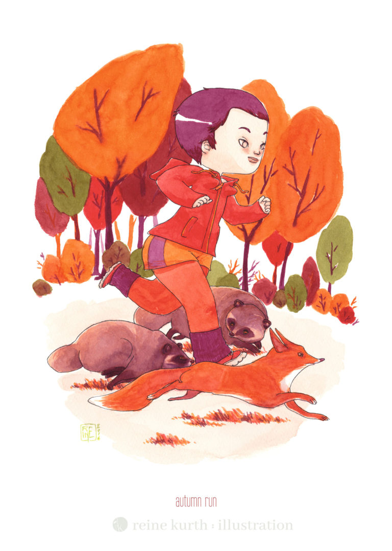 Illustration: Autumn Run
